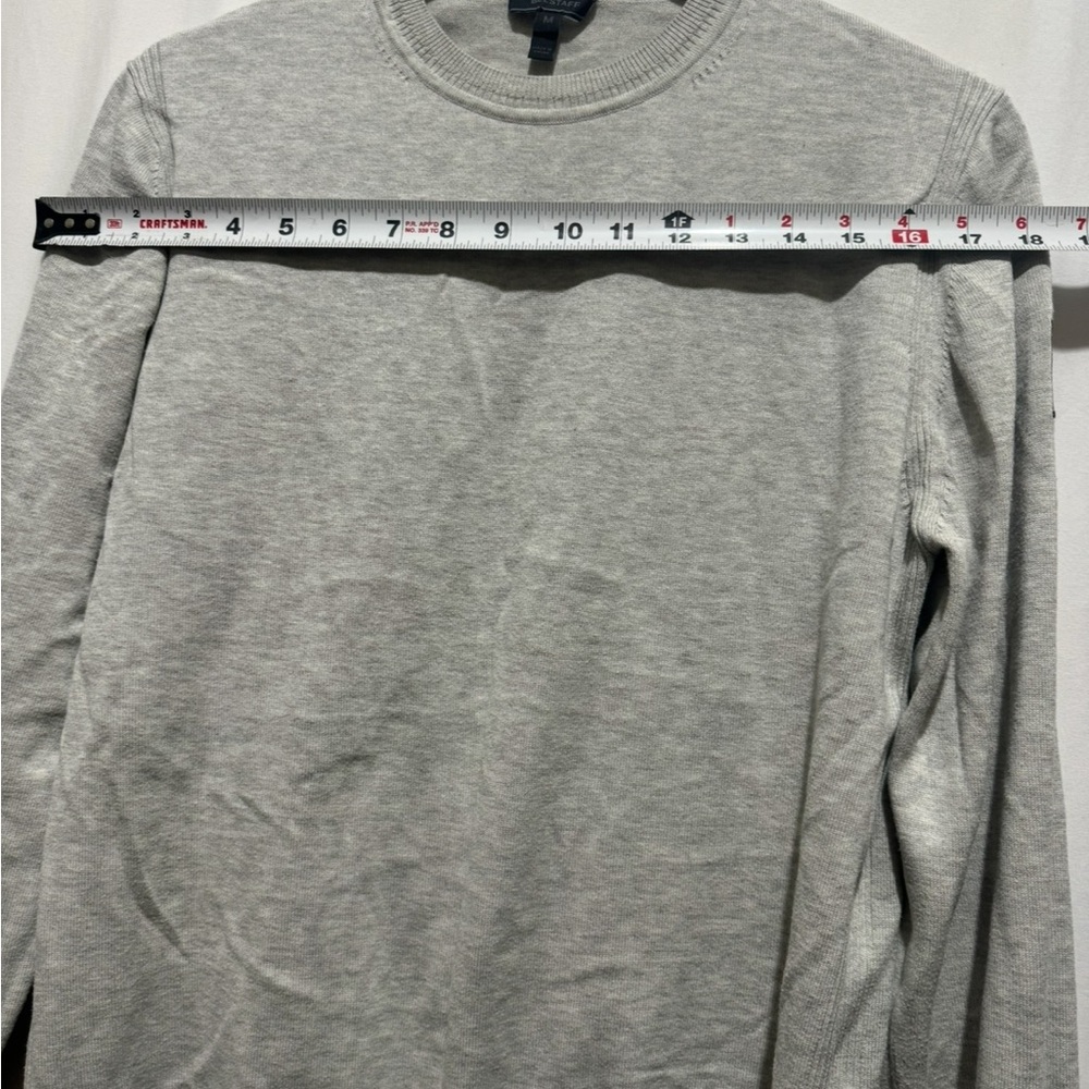 Belstaff Light Gray Crewneck Sweater - Picture 5 of 10